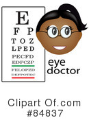 Eye Chart Clipart #84837 by Pams Clipart