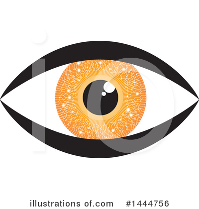 Royalty-Free (RF) Eye Clipart Illustration by ColorMagic - Stock Sample #1444756