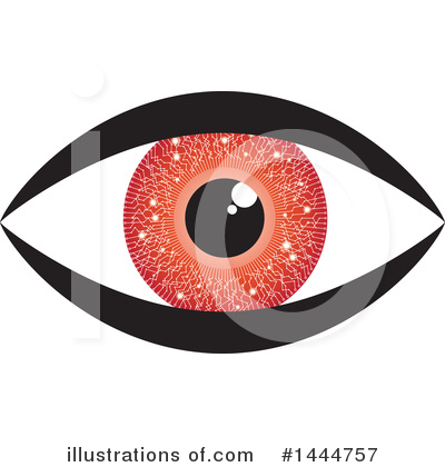 Royalty-Free (RF) Eye Clipart Illustration by ColorMagic - Stock Sample #1444757
