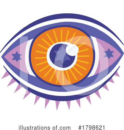 Royalty-Free (RF) Eye Clipart Illustration by Vector Tradition SM - Stock Sample #1798621