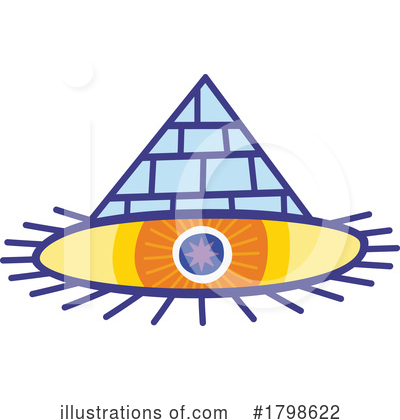 Pyramid Clipart #1798622 by Vector Tradition SM