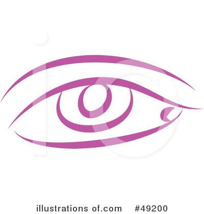 Royalty-Free (RF) Eye Clipart Illustration by Prawny - Stock Sample #49200