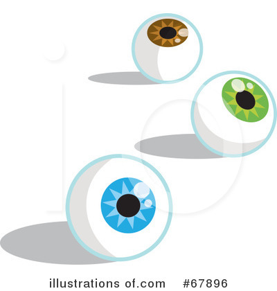 Royalty-Free (RF) Eye Clipart Illustration by Rosie Piter - Stock Sample #67896