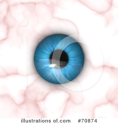 Royalty-Free (RF) Eye Clipart Illustration by Arena Creative - Stock Sample #70874