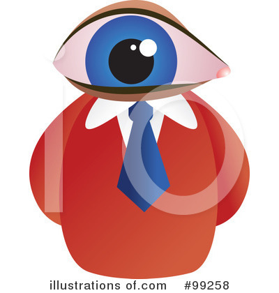 Royalty-Free (RF) Eye Clipart Illustration by Prawny - Stock Sample #99258