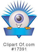 Eyeball Character Clipart #17391 by Mascot Junction