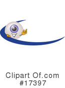 Eyeball Character Clipart #17397 by Mascot Junction