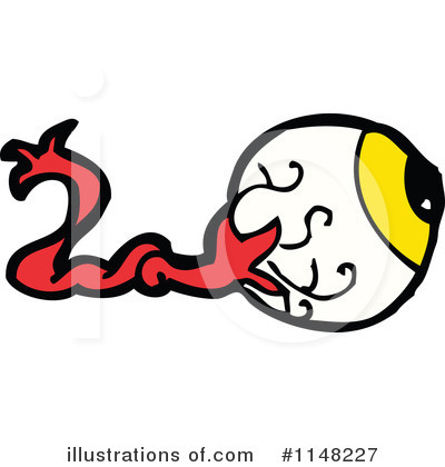 Royalty-Free (RF) Eyeball Clipart Illustration by lineartestpilot - Stock Sample #1148227