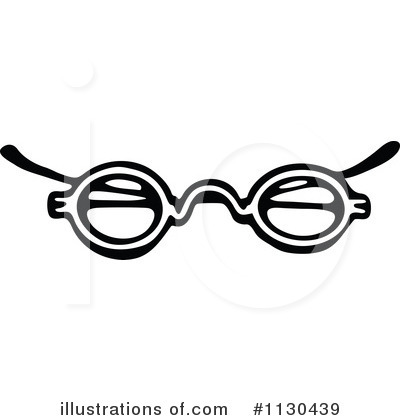 Royalty-Free (RF) Eyeglasses Clipart Illustration by Prawny Vintage - Stock Sample #1130439