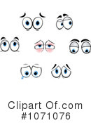 Eyes Clipart #1071076 by Vector Tradition SM