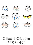 Eyes Clipart #1074404 by Hit Toon