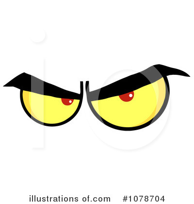 Royalty-Free (RF) Eyes Clipart Illustration by Hit Toon - Stock Sample #1078704