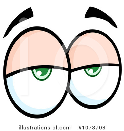Royalty-Free (RF) Eyes Clipart Illustration by Hit Toon - Stock Sample #1078708