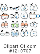 Eyes Clipart #1210707 by Hit Toon