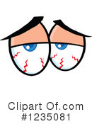 Eyes Clipart #1235081 by Hit Toon