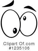 Eyes Clipart #1235106 by Hit Toon