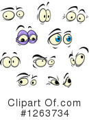 Eyes Clipart #1263734 by Vector Tradition SM