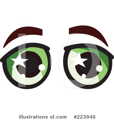 Royalty-Free (RF) Eyes Clipart Illustration by yayayoyo - Stock Sample #223940