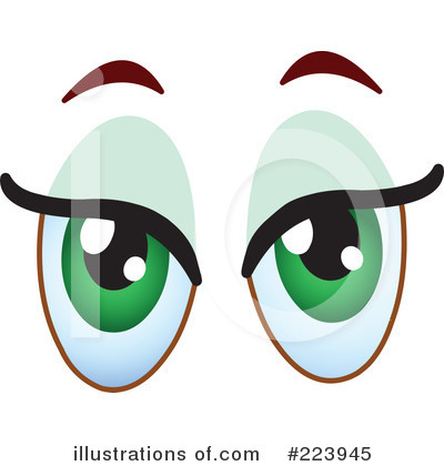 Royalty-Free (RF) Eyes Clipart Illustration by yayayoyo - Stock Sample #223945
