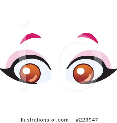 Royalty-Free (RF) Eyes Clipart Illustration by yayayoyo - Stock Sample #223947