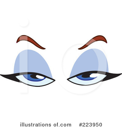 Royalty-Free (RF) Eyes Clipart Illustration by yayayoyo - Stock Sample #223950
