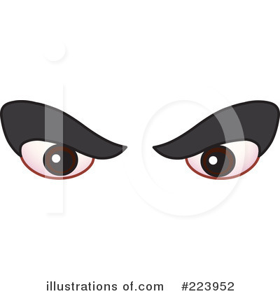 Royalty-Free (RF) Eyes Clipart Illustration by yayayoyo - Stock Sample #223952