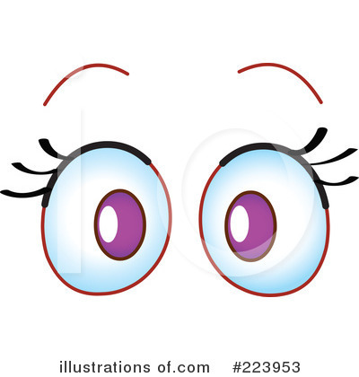 Royalty-Free (RF) Eyes Clipart Illustration by yayayoyo - Stock Sample #223953