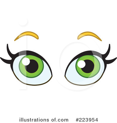Royalty-Free (RF) Eyes Clipart Illustration by yayayoyo - Stock Sample #223954