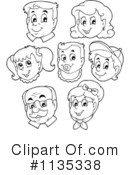 Face Clipart #1135338 by visekart