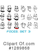 Face Clipart #1289868 by Vector Tradition SM