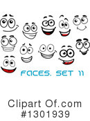 Face Clipart #1301939 by Vector Tradition SM