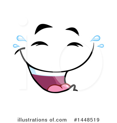 Royalty-Free (RF) Face Clipart Illustration by Hit Toon - Stock Sample #1448519