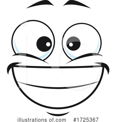 Royalty-Free (RF) Face Clipart Illustration by Vector Tradition SM - Stock Sample #1725367