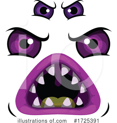 Royalty-Free (RF) Face Clipart Illustration by Vector Tradition SM - Stock Sample #1725391