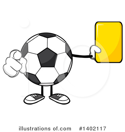 Royalty-Free (RF) Faceless Soccer Ball Clipart Illustration by Hit Toon - Stock Sample #1402117