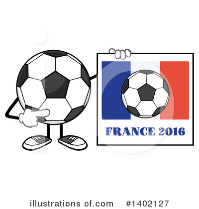 Royalty-Free (RF) Faceless Soccer Ball Clipart Illustration by Hit Toon - Stock Sample #1402127