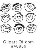 Faces Clipart #48909 by Prawny
