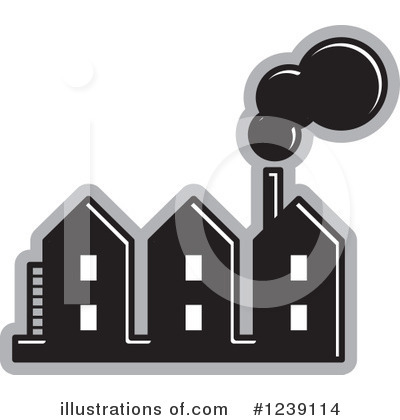 Royalty-Free (RF) Factory Clipart Illustration by Lal Perera - Stock Sample #1239114