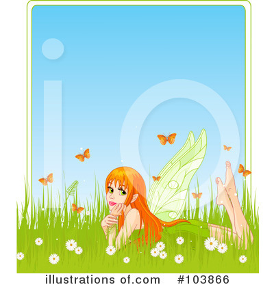 Royalty-Free (RF) Fairy Clipart Illustration by Pushkin - Stock Sample #103866