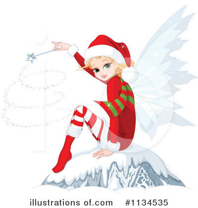 Royalty-Free (RF) Fairy Clipart Illustration by Pushkin - Stock Sample #1134535