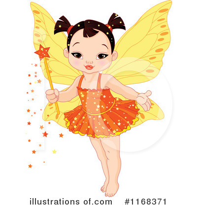 Royalty-Free (RF) Fairy Clipart Illustration by Pushkin - Stock Sample #1168371