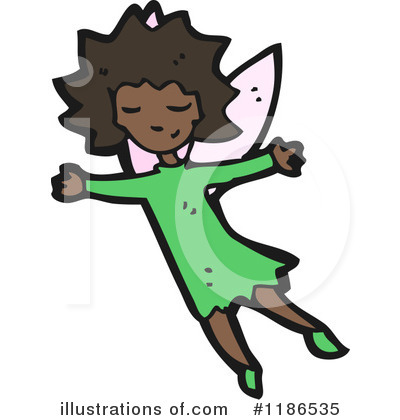 Royalty-Free (RF) Fairy Clipart Illustration by lineartestpilot - Stock Sample #1186535