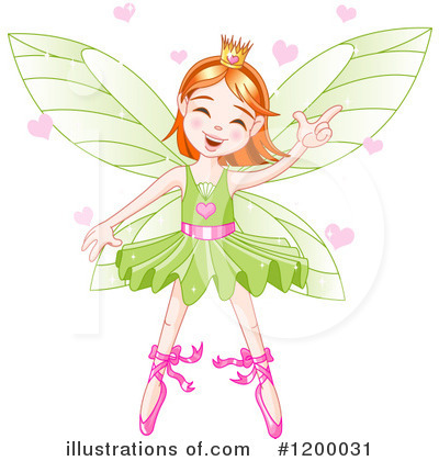 Royalty-Free (RF) Fairy Clipart Illustration by Pushkin - Stock Sample #1200031