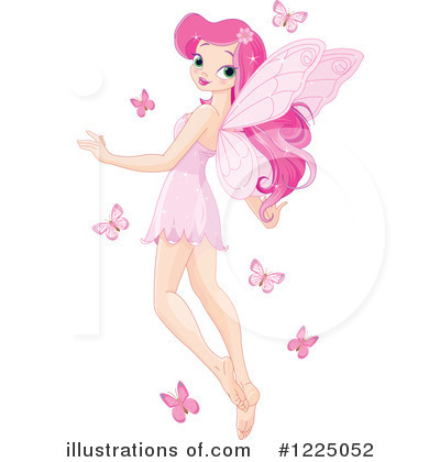 Royalty-Free (RF) Fairy Clipart Illustration by Pushkin - Stock Sample #1225052