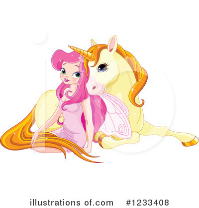Royalty-Free (RF) Fairy Clipart Illustration by Pushkin - Stock Sample #1233408
