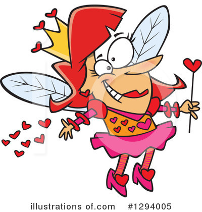 Royalty-Free (RF) Fairy Clipart Illustration by toonaday - Stock Sample #1294005