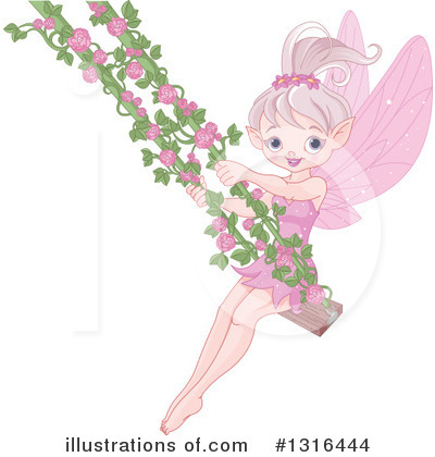 Royalty-Free (RF) Fairy Clipart Illustration by Pushkin - Stock Sample #1316444
