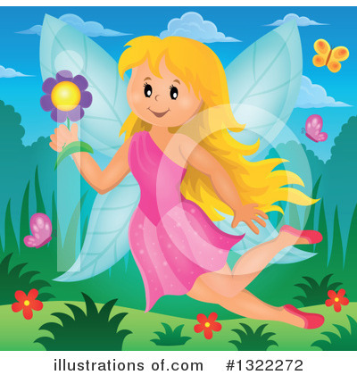 Royalty-Free (RF) Fairy Clipart Illustration by visekart - Stock Sample #1322272