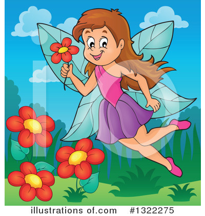 Royalty-Free (RF) Fairy Clipart Illustration by visekart - Stock Sample #1322275