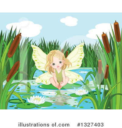 Royalty-Free (RF) Fairy Clipart Illustration by Pushkin - Stock Sample #1327403